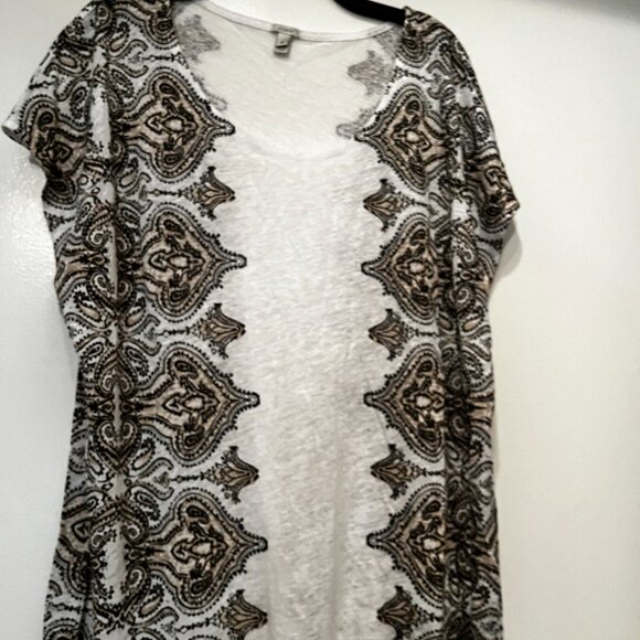 J. Crew Linen Blouse (Size Medium / Good Condition) - Picture 3 of 11